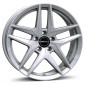 7.5x17 ET30 - LK5/112 ML66.6 Borbet Z crystal silver
