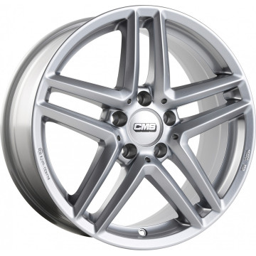 8x19 ET48 - LK5/112 ML66.5 CMS C26 racing silver