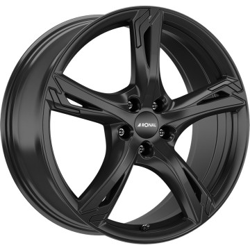 7.5x18 ET42 - LK5/120 ML82 Ronal R62 jetblack