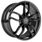 7x17 ET45 - LK5/108 ML74.1 Proline ZX100 black glossy