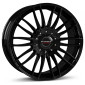 9x21 ET40 - LK5/114.3 ML70.6 Borbet CW3 black glossy