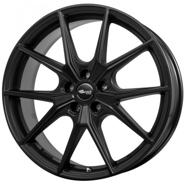 10.5x20 ET45 - LK5/127 ML71.5 Brock B40 satin-black lackiert