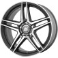 8.5x19 ET62 - LK5/112 ML66.6 RC-Design RCD17 himalaya-grey front-poliert