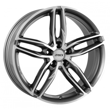 9x20 ET35 - LK5/114.3 ML72.6 Arbex Arbex 2 titan polish
