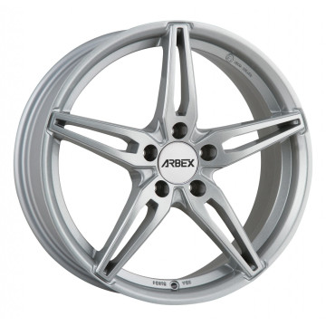 6.5x16 ET38 - LK5/114.3 ML72.6 Arbex Arbex 4 silber