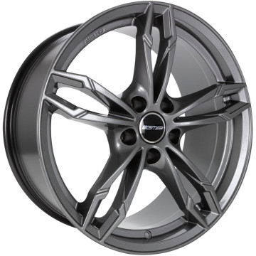 8.5x19 ET25 - LK5/120 ML72.6 GMP Dea anthracite glossy