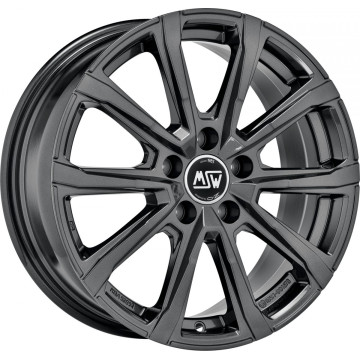 6.5x16 ET41 - LK5/112 ML57.06 MSW MSW 79 gloss dark grey