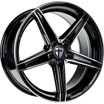 8.5x19 ET45 - LK5/112 ML72.6 Tomason TN20 black polished