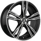 8x18 ET40 - LK5/114.3 ML67.1 itWheels Amos gloss black polished
