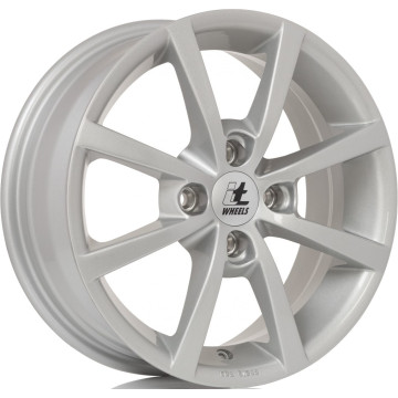 6.5x17 ET37 - LK4/108 ML63.4 itWheels Alisia gloss silver