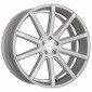 10.5x20 ET15 - LK5/112 ML73.1 Corspeed Deville silver-brushed-surface / Undercut Color Trim weiss