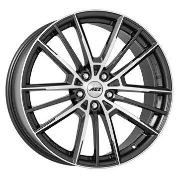 8x19 ET30 - LK5/112 ML66.6 AEZ Kaiman gunmetal polished