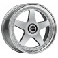 8x18 ET40 - LK5/100 ML64 TEC Speedwheels GT EVO-R hyper-silber-hornpoliert