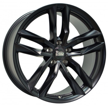 8.5x19 ET30 - LK5/112 ML66.6 MAM RS3 matt black painted