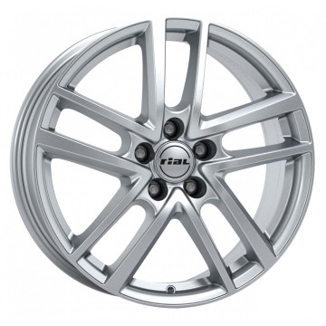 6.5x16 ET45 - LK5/114.3 ML67.1 Rial Astorga polar-silber