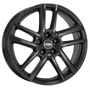 6.5x16 ET45 - LK5/114.3 ML67.1 Rial Astorga diamant-schwarz