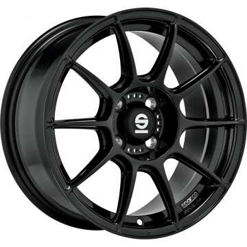 7x17 ET47 - LK4/108 ML63.4 Sparco FF1 gloss black