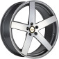 9x20 ET35 - LK5/112 ML78.1 Etabeta Uros-K S anthracite matt full polished
