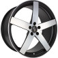 9x20 ET45 - LK5/130 ML71.6 Etabeta Uros black matt full polished