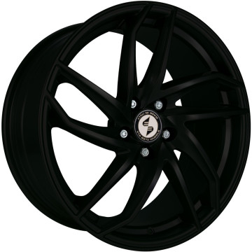 8.5x19 ET45 - LK5/112 ML78.1 Etabeta Heron black shiny