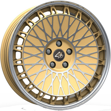8.5x19 ET45 - LK5/112 ML73.06 Etabeta EB40 gold matt lip face
