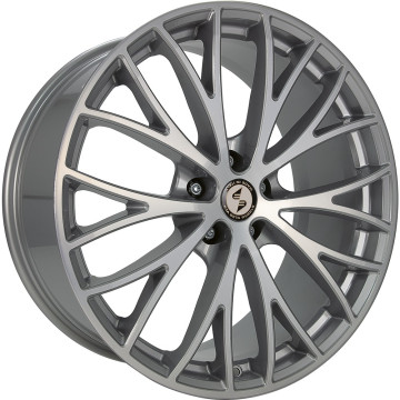 8.5x19 ET45 - LK5/112 ML78.1 Etabeta Piuma-C silver shiny full polished