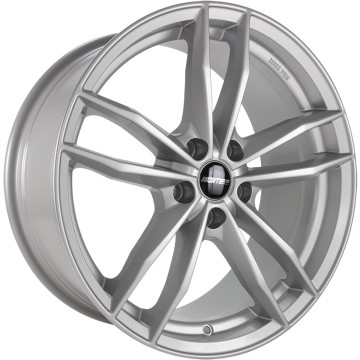 7.5x17 ET38 - LK5/108 ML63.4 GMP Swan silver