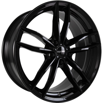 9x19 ET37 - LK5/120 ML72.6 GMP Swan black glossy
