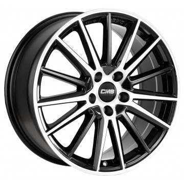 8x18 ET31 - LK5/112 ML66.5 CMS C23 diamond black gloss