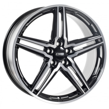 7.5x17 ET38 - LK5/112 ML66.5 CMS C29 diamond black gloss