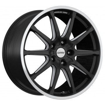 8.5x19 ET50 - LK5/130 ML71.58 Ronal SC1 Motorismo racing black-matt-hornkopiert