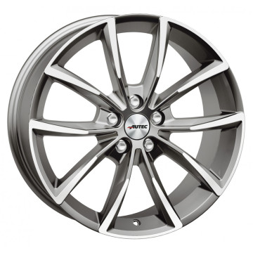 9x21 ET45 - LK5/114.3 ML70 Autec Typ AS - Astana titansilber poliert
