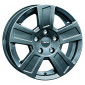 6x15 ET30 - LK5/112 ML66.6 Autec Typ TG - Tigris graphit lackiert
