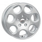 6x15 ET30 - LK5/112 ML66.6 Autec Typ YN - Yuna brillantsilber lackiert