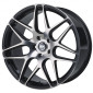 11.5x21 ET67 - LK5/130 ML71.5 RH Alurad RB11 schwarz voll poliert