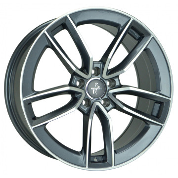 8x18 ET30 - LK5/112 ML66.6 Keskin KT21 Elegant palladium front polish