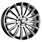 7x17 ET48 - LK5/108 ML72.6 Keskin KT18 Turbo black front polish