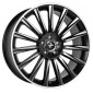 7x17 ET35 - LK5/120 ML72.6 Keskin KT18 Turbo matt black lip polish