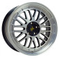 8.5x19 ET30 - LK5/100 ML57.1 Keskin KT22 Retro black front polish