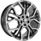 7.5x18 ET38 - LK4/100 ML60.1 GMP Matisse anthracite matt diamond