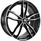 9.5x20 ET45 - LK5/120 ML72.6 GMP Swan black diamond