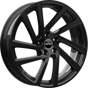 7x17 ET43 - LK5/100 ML57.1 GMP Wonder black glossy