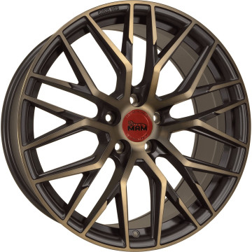 8x18 ET30 - LK5/112 ML72.6 MAM RS4 black edition