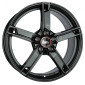 7.5x18 ET33 - LK5/112 ML66.6 MAM W4 black painted