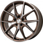 8x19 ET45 - LK5/112 ML66.6 Brock B40 bronze-copper front-poliert