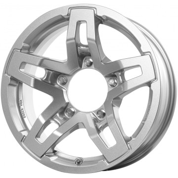 5.5x15 ET5 - LK5/139.7 ML108.3 RC-Design RC33X kristallsilber lackiert