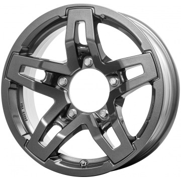 5.5x15 ET5 - LK5/139.7 ML108.3 RC-Design RC33X titan-metallic lackiert