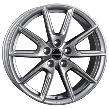 8x18 ET48 - LK5/112 ML66.6 Borbet LX18 grey glossy