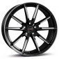 8.5x20 ET45 - LK5/108 ML63.4 Borbet LX black matt spoke rim polished
