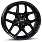 6.5x16 ET43 - LK5/112 ML57.1 Borbet Y black glossy